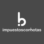 Logo de Impuestos con Botas, marca de Carlos Guerra